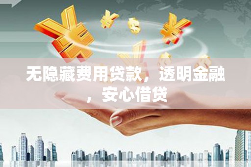 芳苑无隐藏费用贷款，透明金融，安心借贷